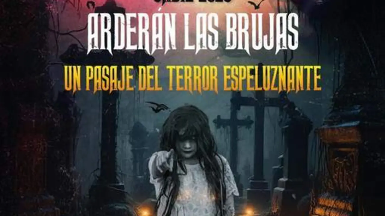 Cartel espect&aacute;culo 'Arder&aacute;n las brujas'.  - 