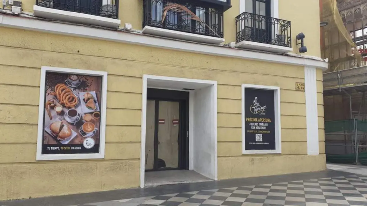 El local, en la Plaza Alta. - R. R.