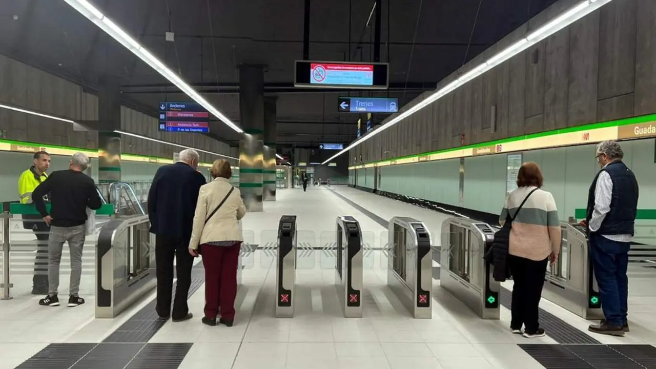 Estaci&oacute;n Guadlamedina. - Junta
