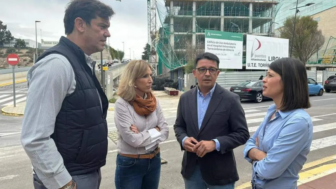 Los parlamentarios andaluces del PP por Almer&iacute;a. - PP