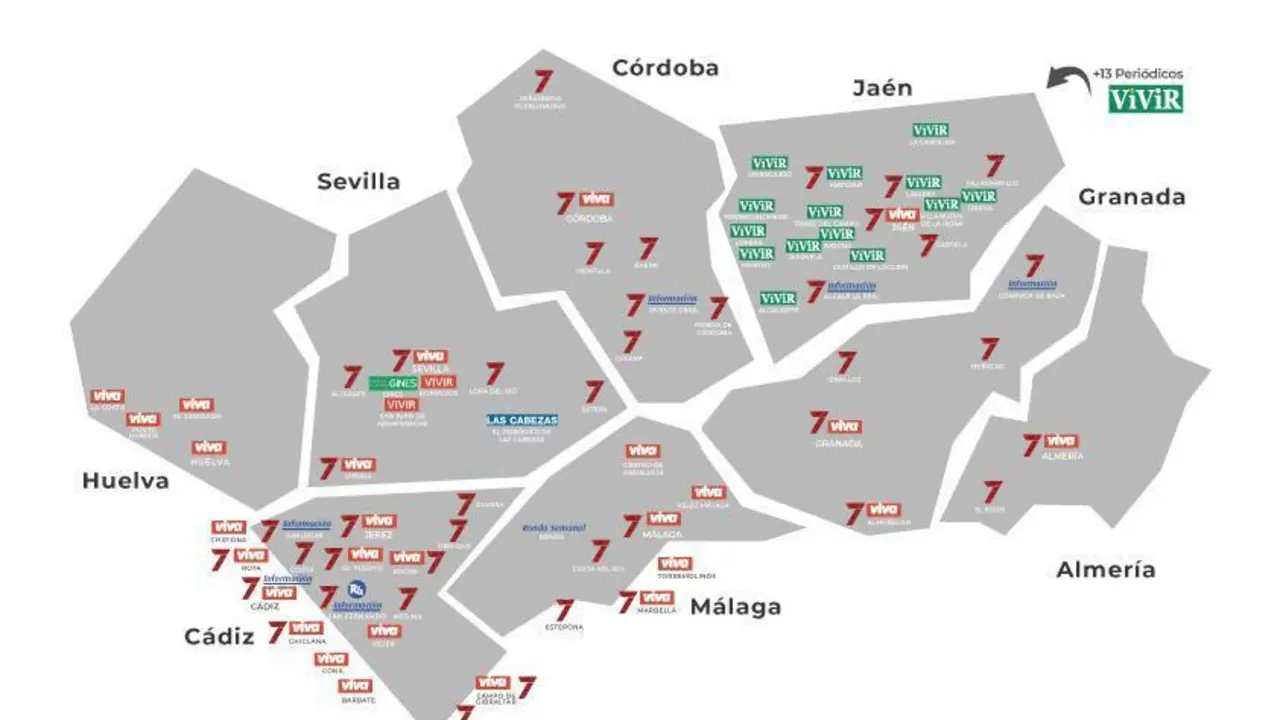 Publicaciones del Sur, presente en toda Andaluc&iacute;a - Informaci&oacute;n