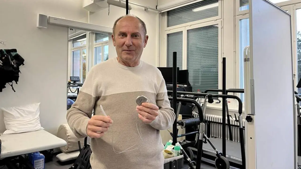 Marc, franc&eacute;s de 62 a&ntilde;os, es el primer paciente del mundo. - EFE