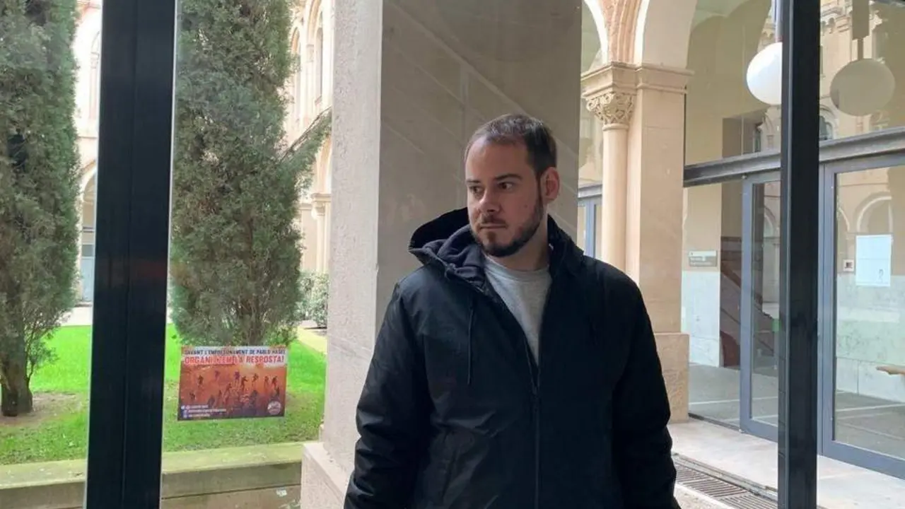 El rapero Pablo Hasel. - Europa Press
