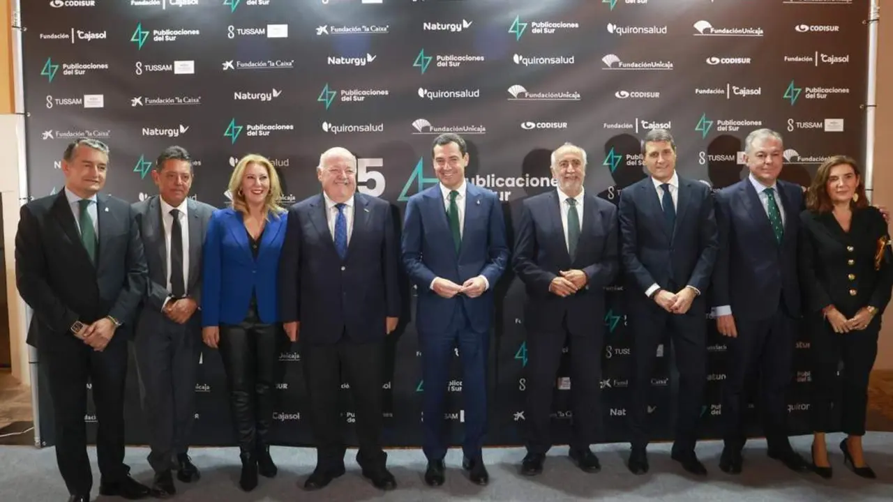 Imagen previa a la gala del 35&ordm; aniversario de Publicaciones del Sur - EP