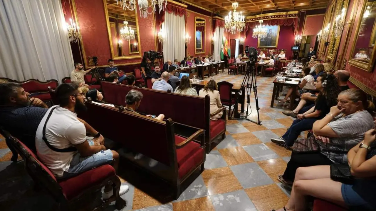 El pleno del Ayuntamiento de Granada en una imagen de archivo - Javier Mart&iacute;n Ruiz