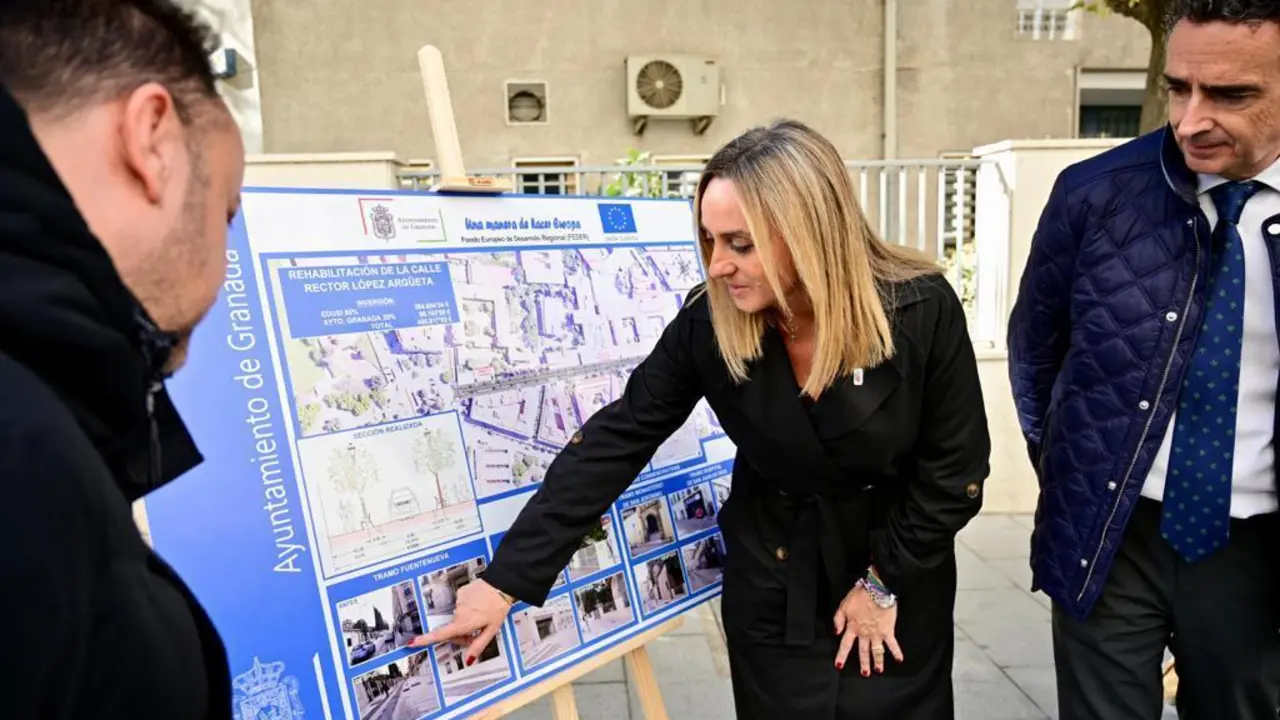 Culminan las obras en Rector L&oacute;pez Arg&uuml;eta  - Ayuntamiento de Granada