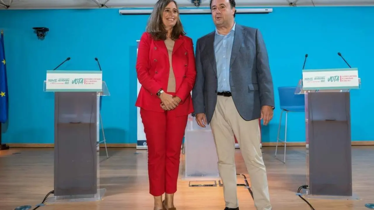 Mar&iacute;a Mosquera y Casimiro Mantell. - Eulogio Garc&iacute;a