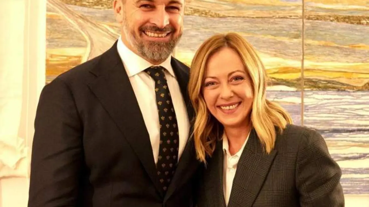 Abascal y Meloni. - X Meloni