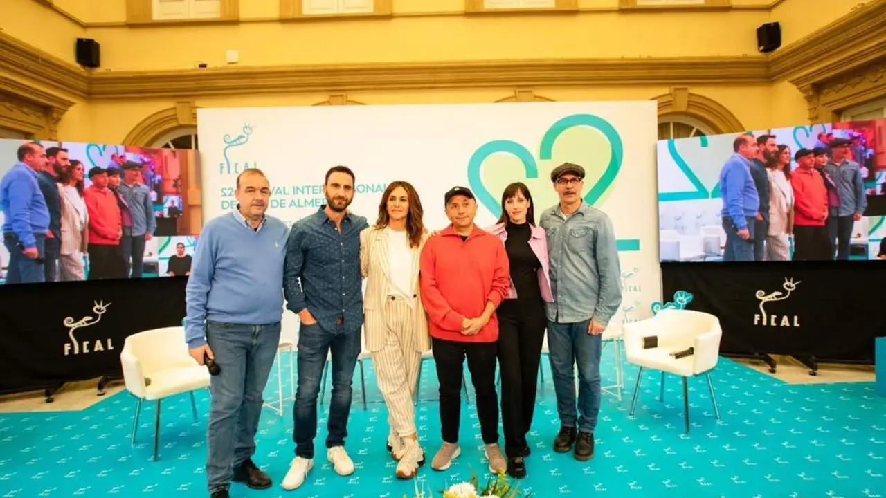 Dani Rovira, Melani Olivares, Natalia de Molina y Fele Mart&iacute;nez. - Chema Artero