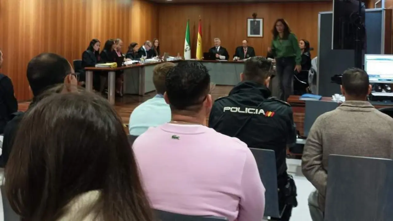 Sesi&oacute;n del juicio de este lunes. - VM