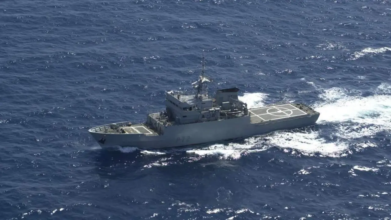 El patrullero de altura 'Centinela'. - ARMADA ESPA&Ntilde;OLA