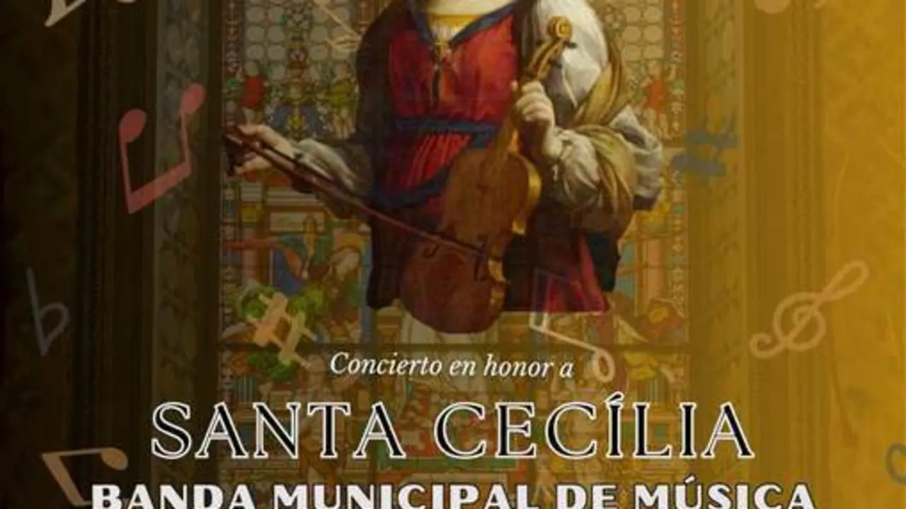 Cartel concierto solidario Santa Cecilia de Punta Umbr&iacute;a - Ayto punta Umbr&iacute;a
