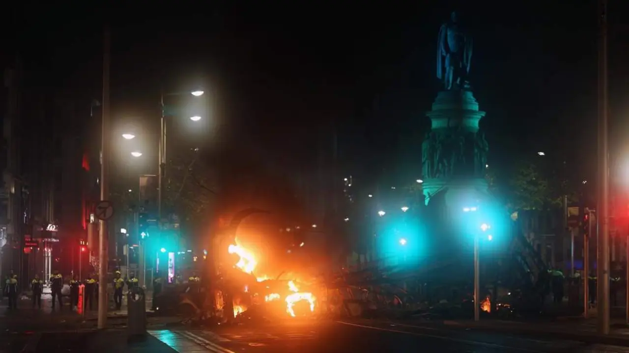 Incidentes en Dubl&iacute;n. - EFE