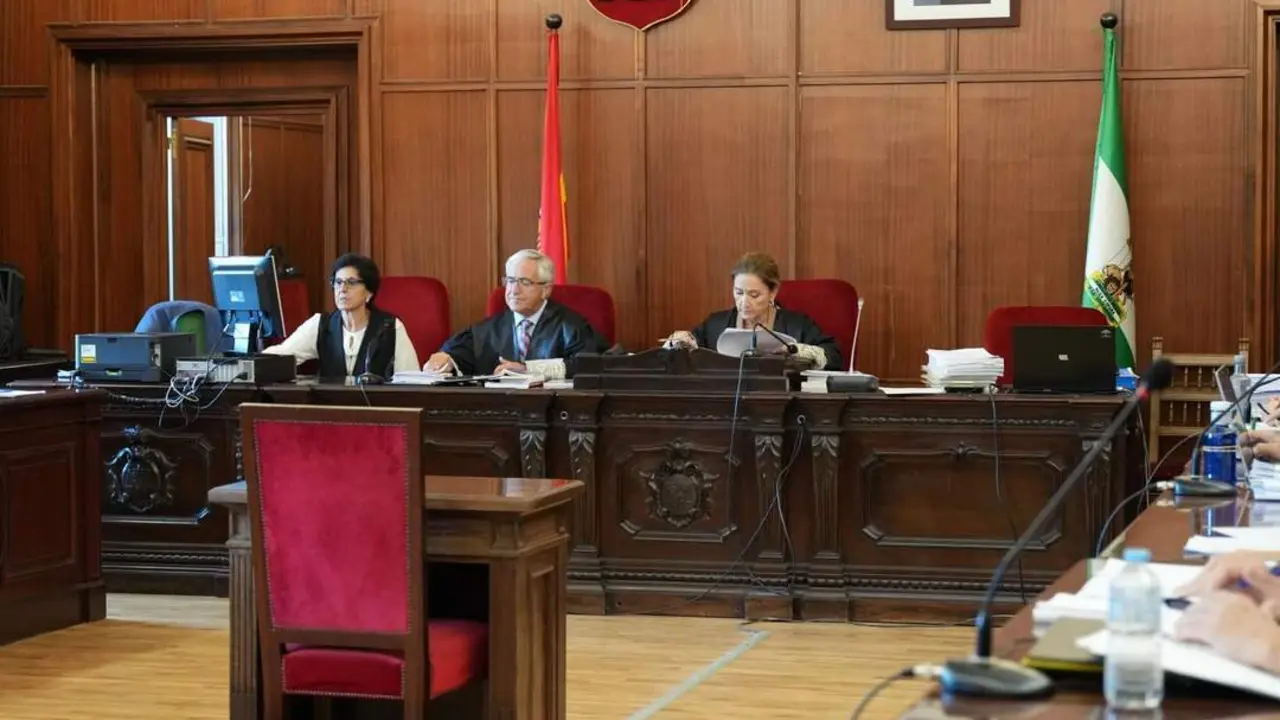 Un momento del juicio. - EP