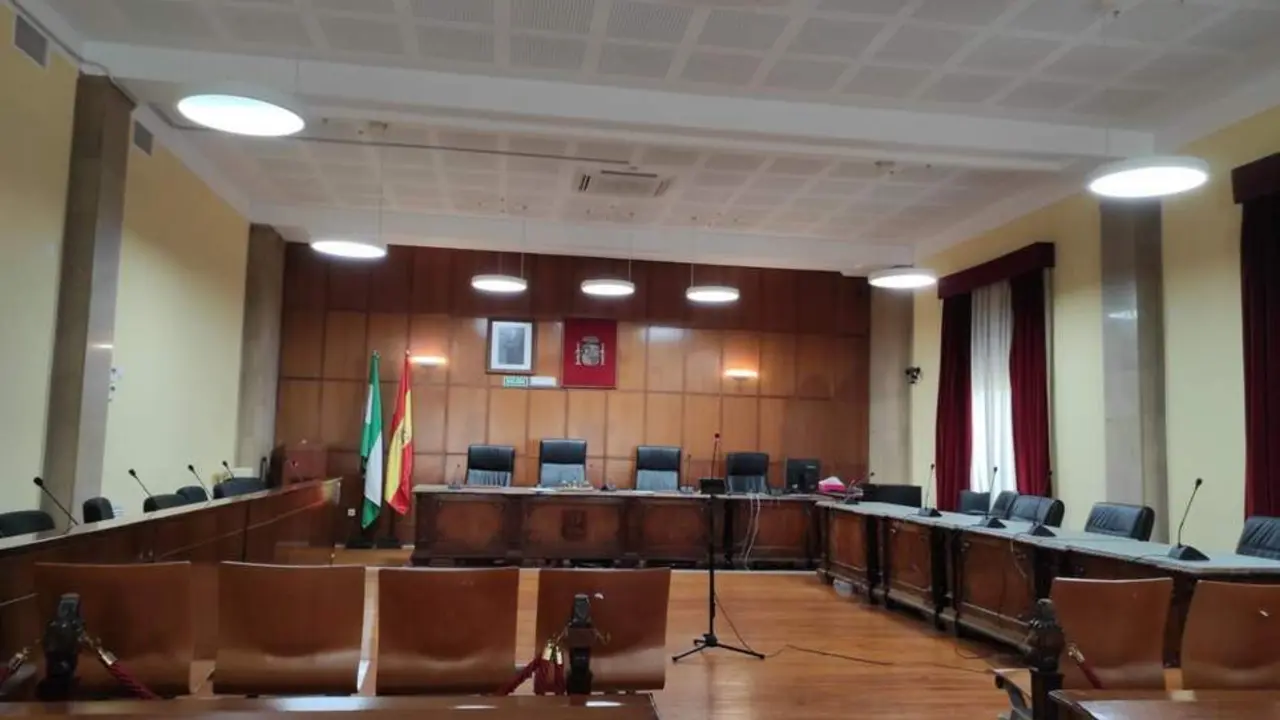Sala de vistas de la Audiencia de Ja&eacute;n. - Europa Press