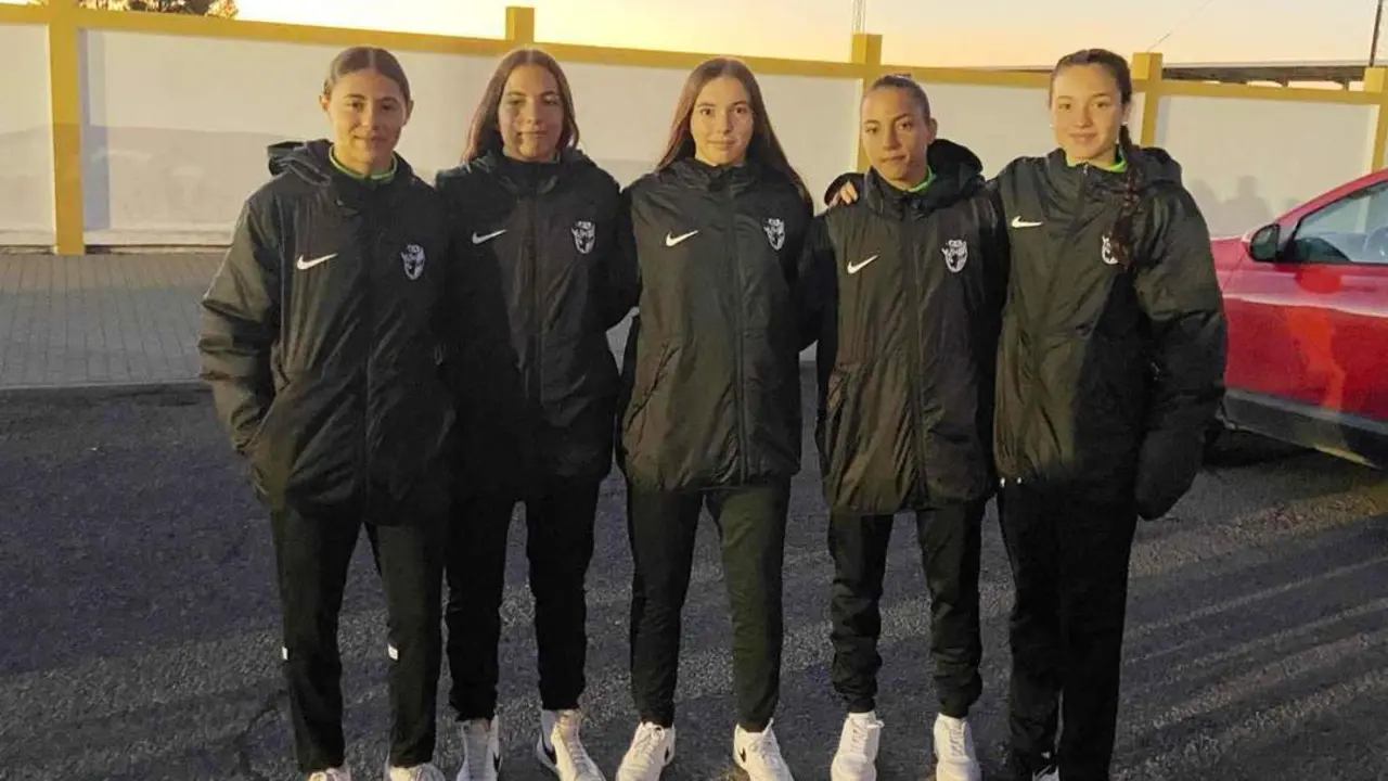 Las cinco jugadoras sanluque&ntilde;as que compitieron en C&oacute;rdoba - A. I-
