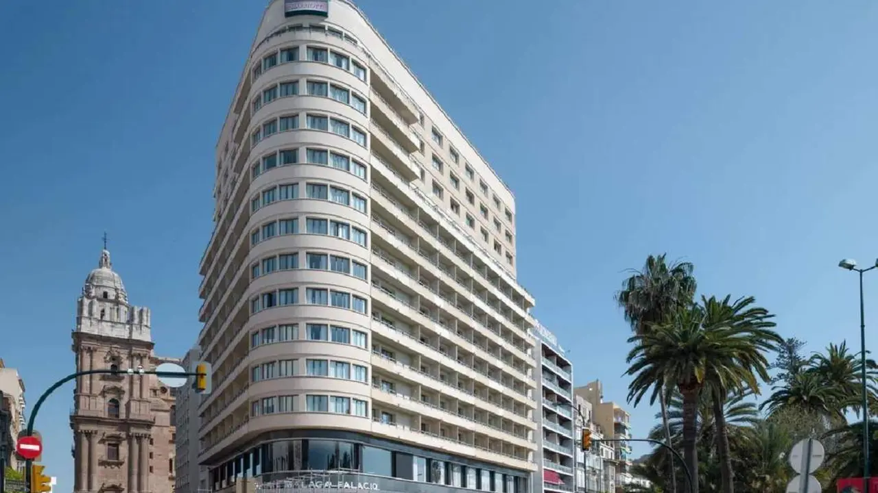 El Hotel M&aacute;laga Palacio./VM.
