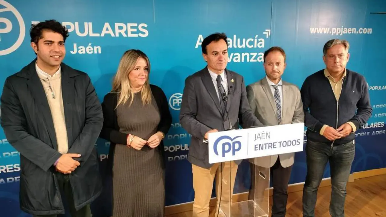 Rueda de prensa convocada hace unos d&iacute;as por el PP.  - VIVA Ja&eacute;n