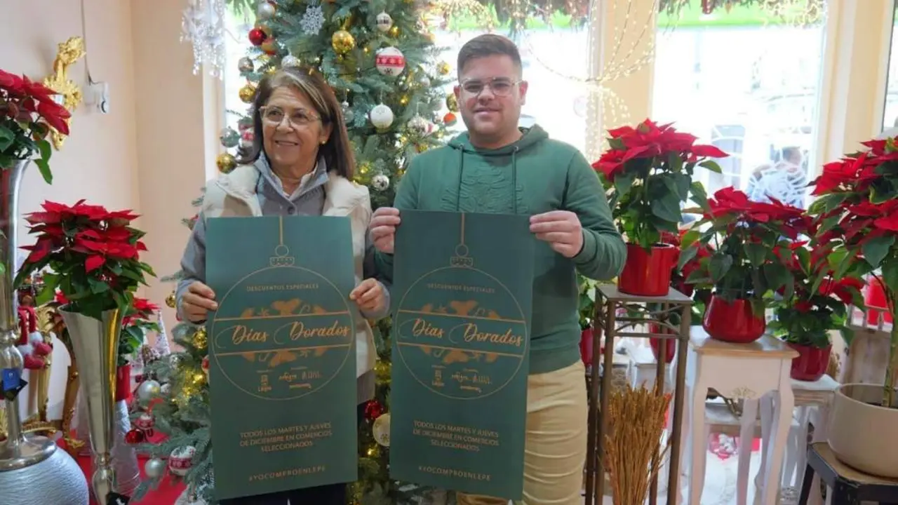 Campa&ntilde;a 'D&iacute;as Dorados', de apoyo al comercio local de Lepe - Lepe