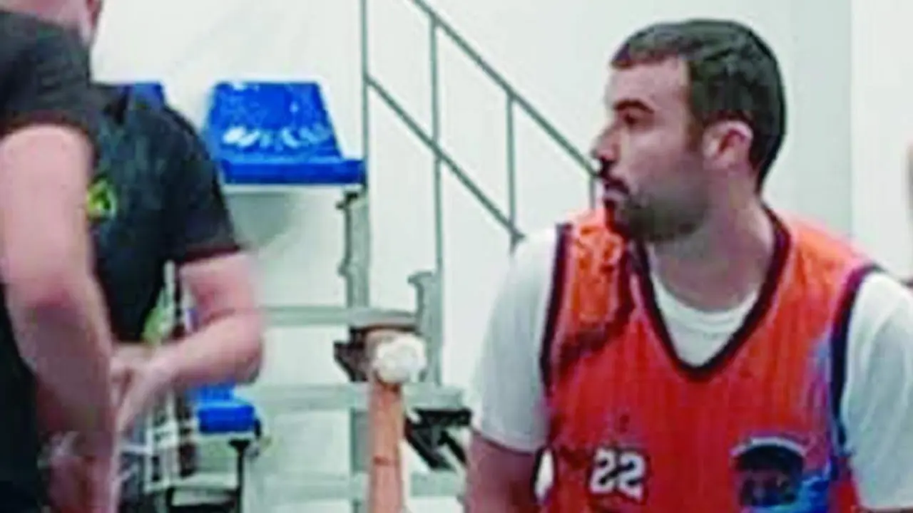 Tom&aacute;s, jugador del ADC Algaida - Ra&uacute;l J. Bustillos