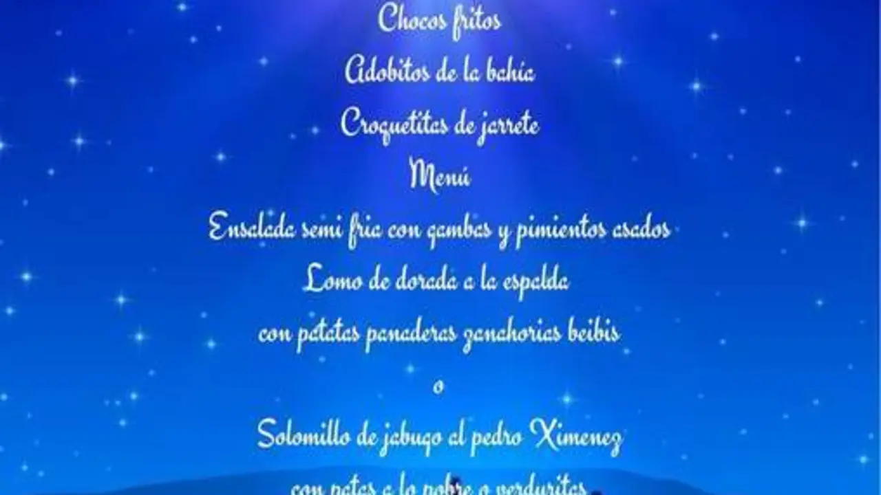 Almuerzo navide&ntilde;o.  - Viva. 