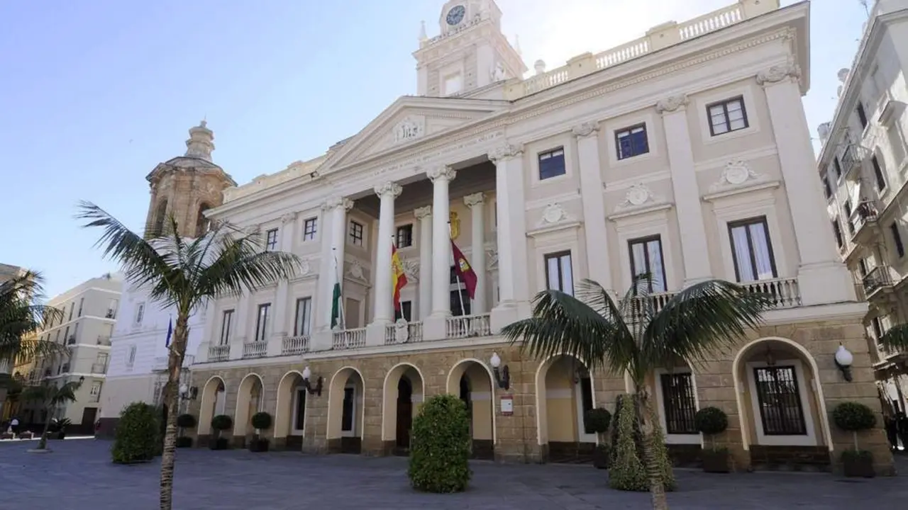 Ayuntamiento de C&aacute;diz. - 