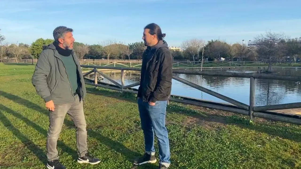 IU, preocupado por el cuidado de las especies en el parque Laguna del Moral