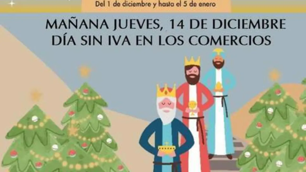 Cartel D&iacute;a sin IVA de Punta Umbr&iacute;a - P.U.