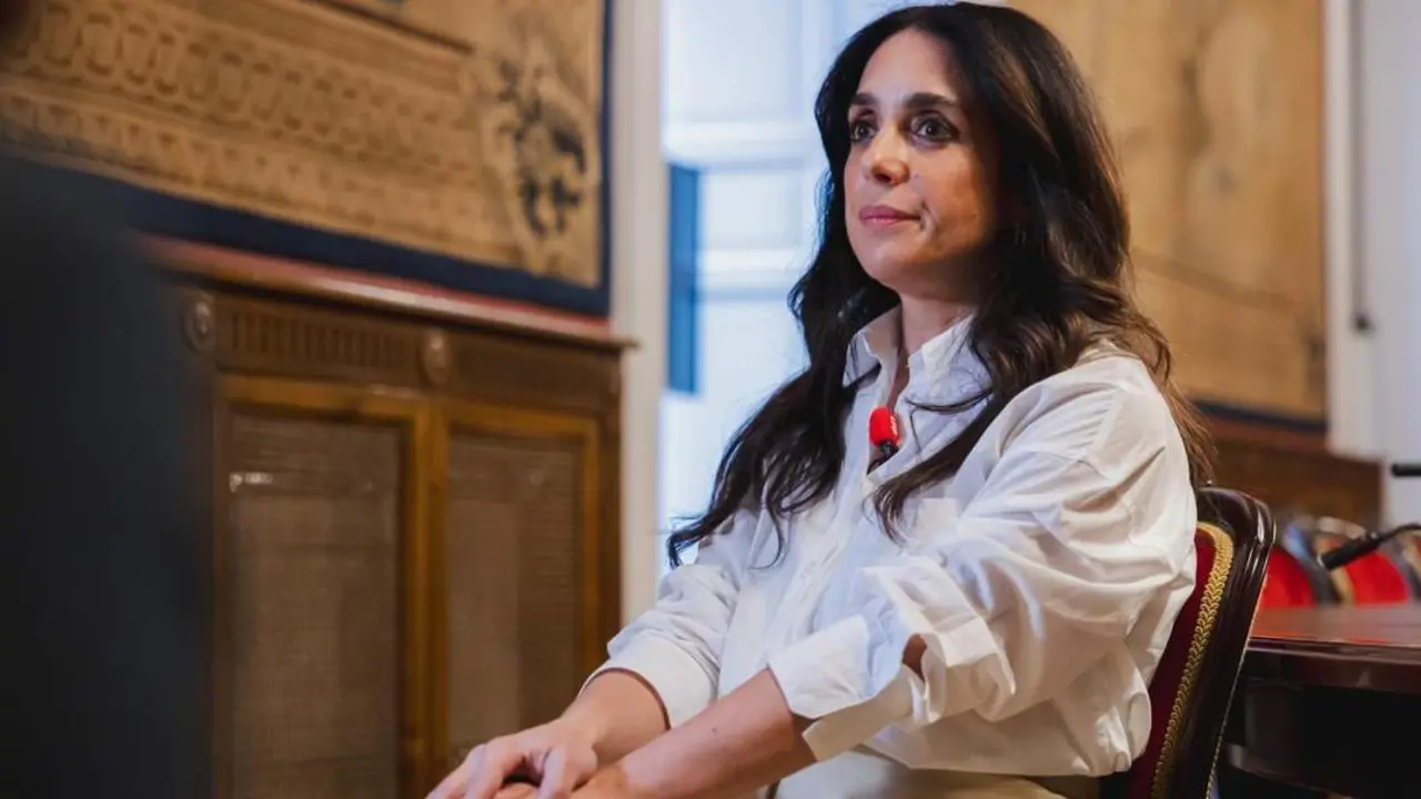 La portavoz de Vox en el Senado, Paloma G&oacute;mez. - VOX