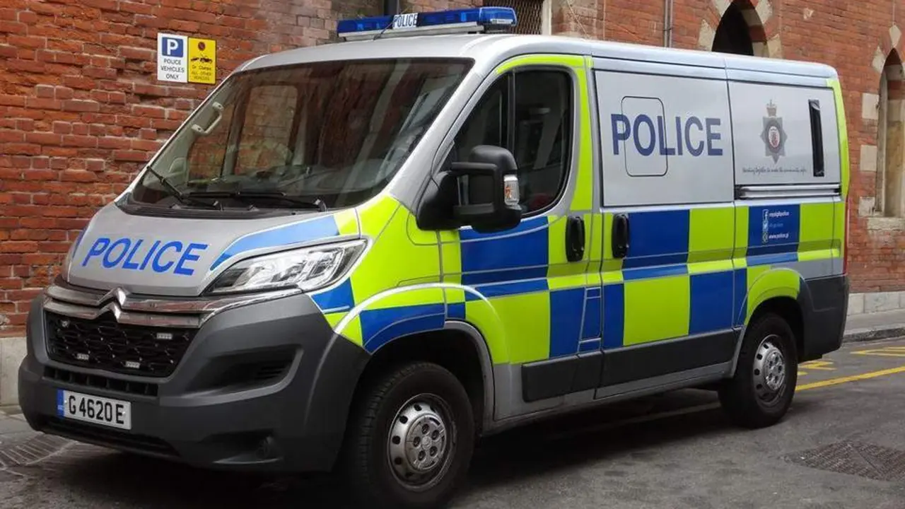 Veh&iacute;culo de la Royal Police de Gibraltar.  - AI