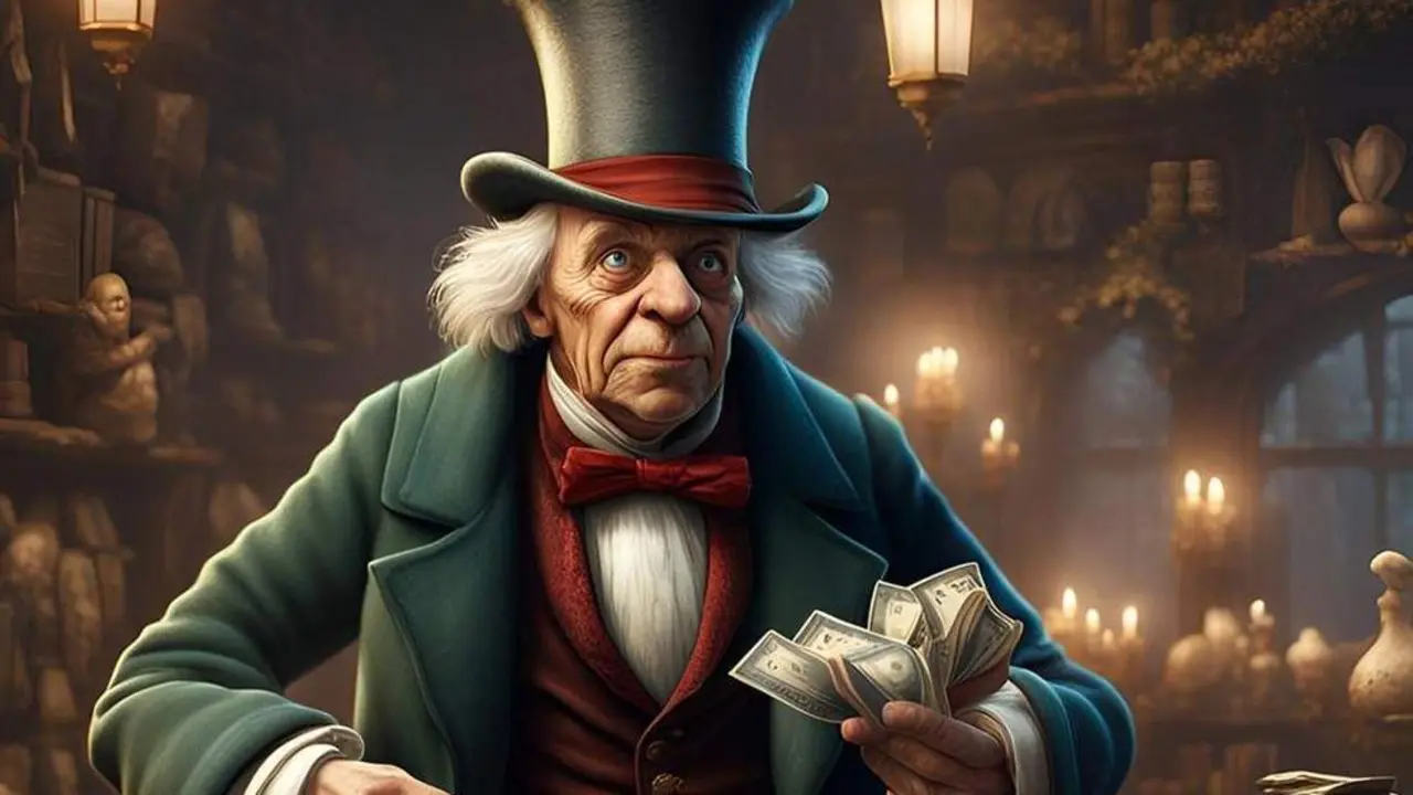Sr Scrooge. - Mike Singleton en Pixabay