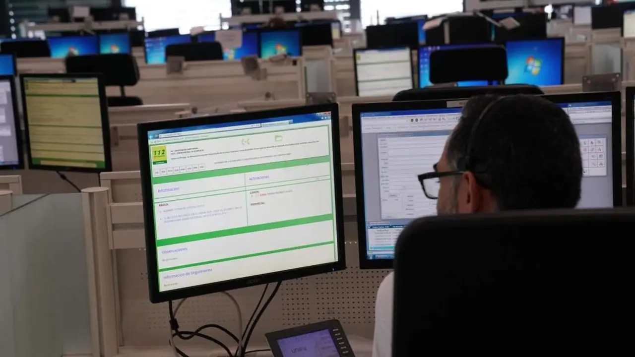 Sala de emergencias. - 112 Andaluc&iacute;a