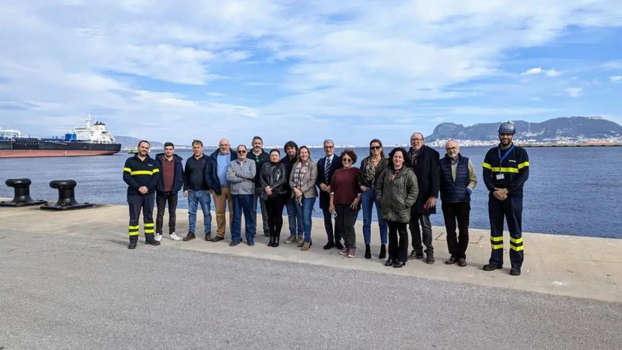 Periodistas en la jornada de Evos Algeciras. - AI