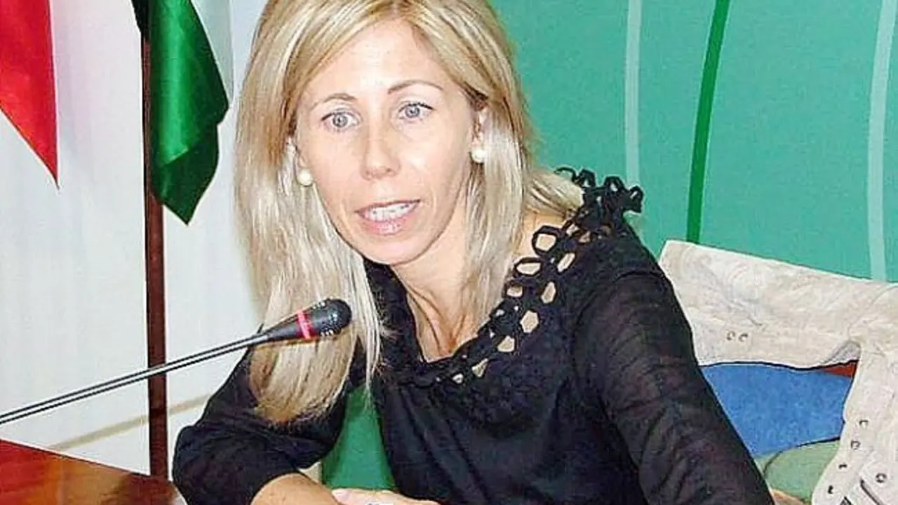 La delegada de Salud, Mar&iacute;a Jos&eacute; Rico, en rueda de prensa.  - 