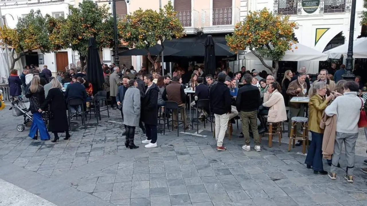 Gran ambiente en Sanl&uacute;car durante esta Navidad. - 