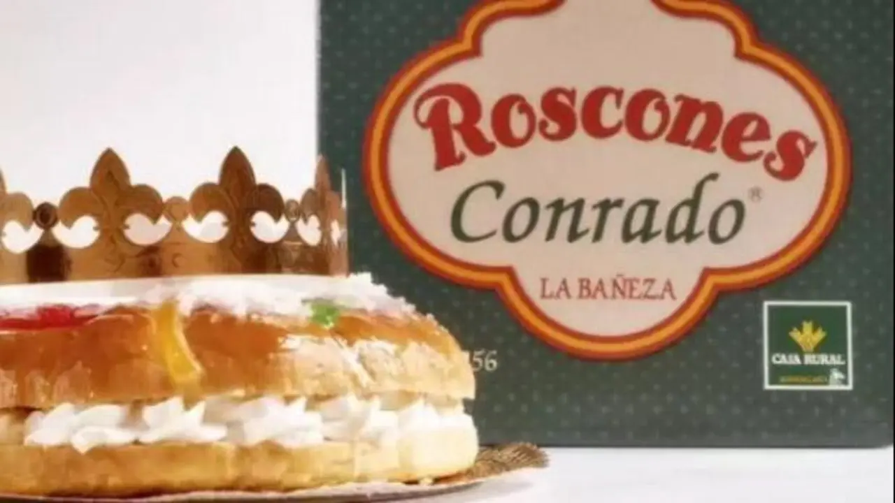 Uno de los roscones. - Confiter&iacute;a Conrado