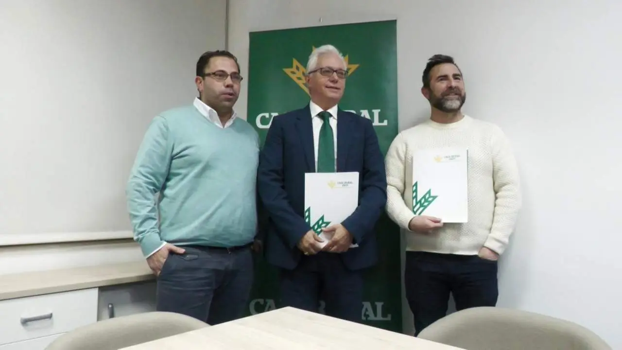 Firma del convenio este martes.  - VIVA Ja&eacute;n