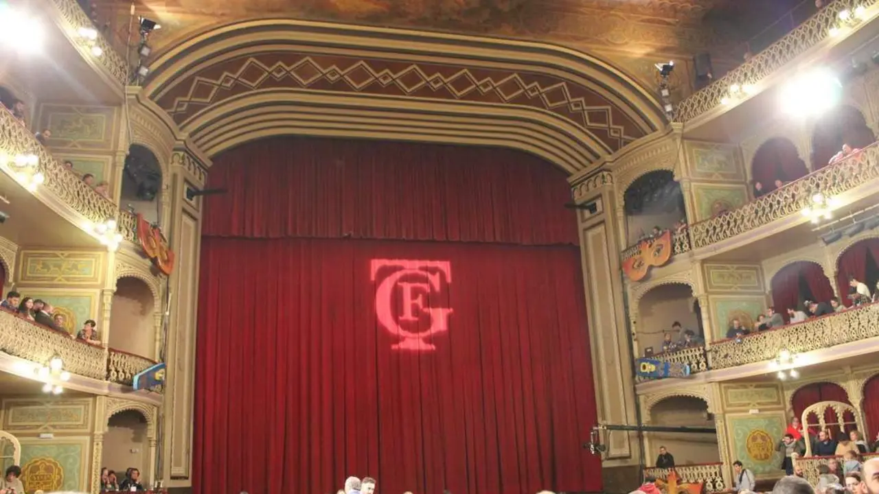 Imagen del interior del Gran Teatro Falla. - E. P.