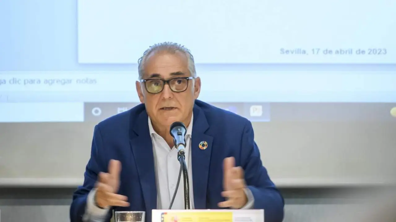 El presidente de la CHG, Joaqu&iacute;n P&aacute;ez. - Efe