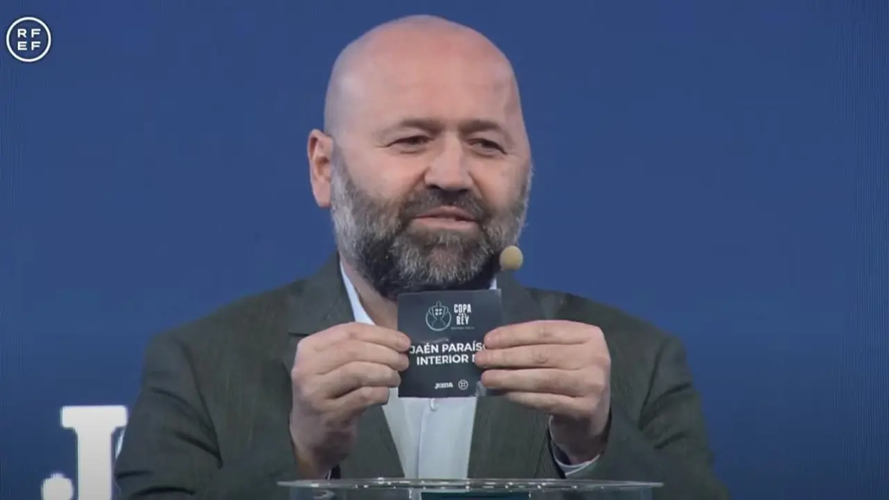 Fede Vidal fue la mano inocente en el sorteo de cuartos de final - RFEF