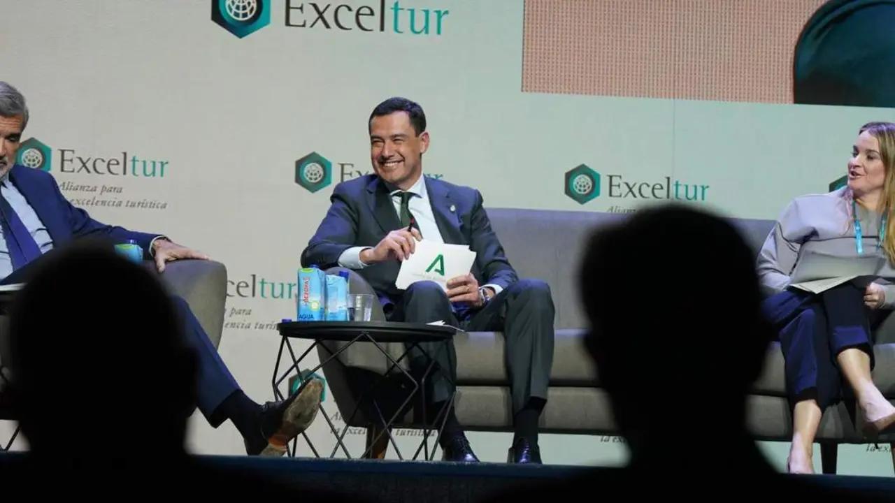 Moreno durante su participaci&oacute;n en el foro. - Junta