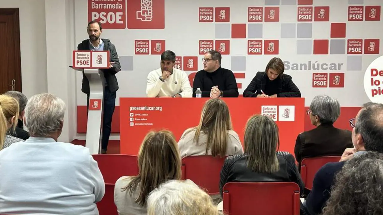 Asamblea del PSOE Sanl&uacute;car. - 