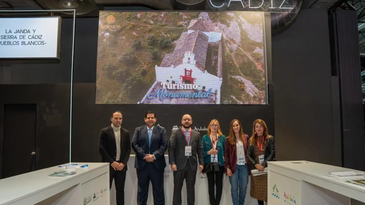 Jorge V&aacute;zquez y Germ&aacute;n Beardo, en Fitur. - VIVA