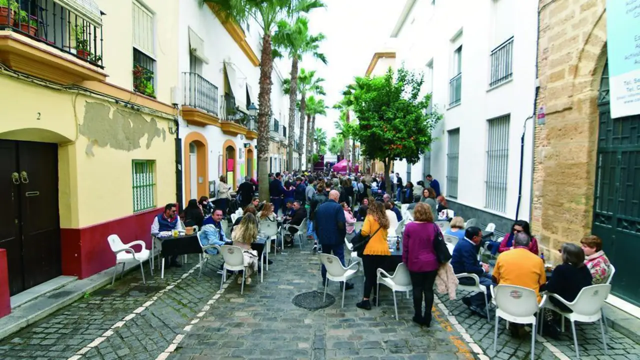 Imagen de archivo de la emblem&aacute;tica calle de La Palma en el barrio de La Vi&ntilde;a.  - Eulogio Garc&iacute;a