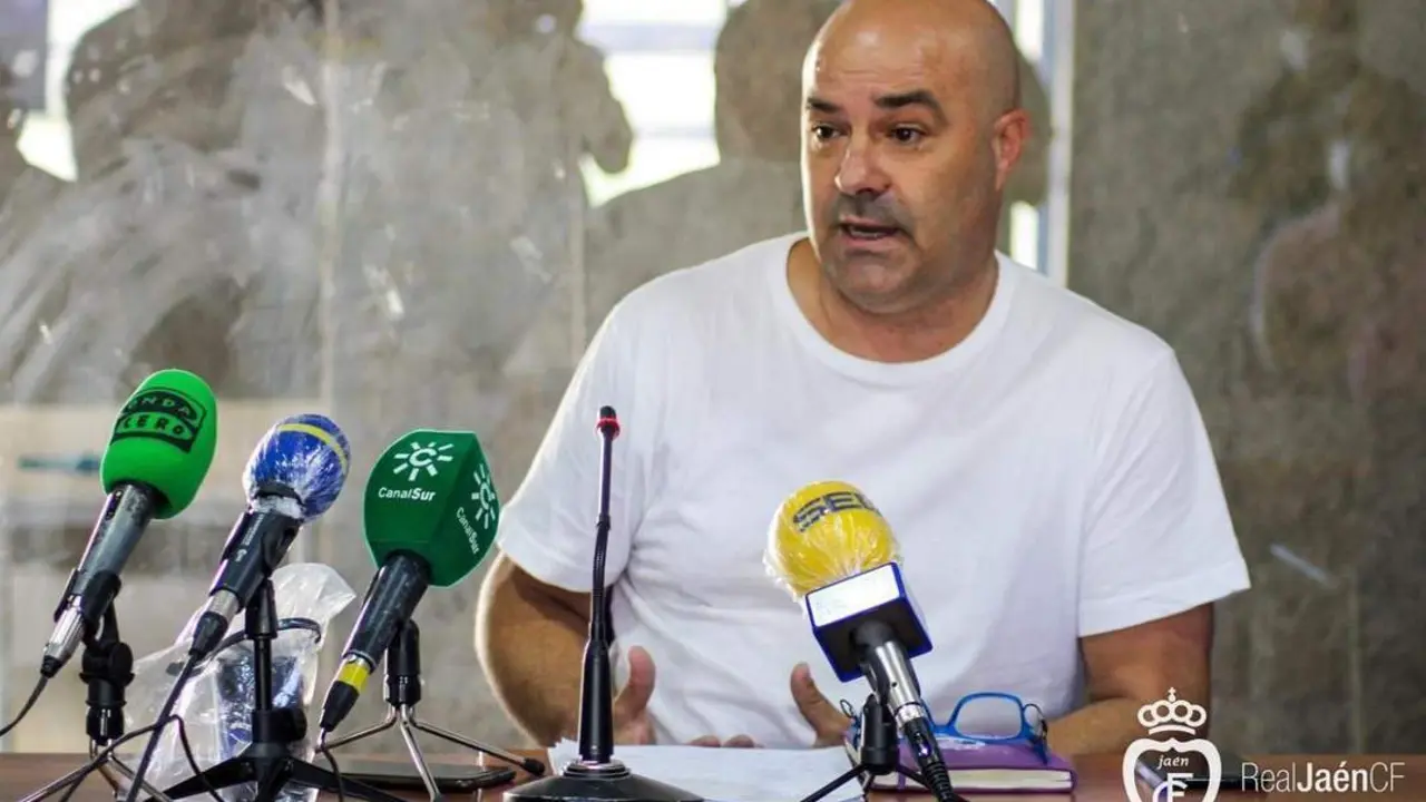 Jos&eacute; Antonio Presa 'Puskas', director general del Real Ja&eacute;n. - REAL JA&Eacute;N