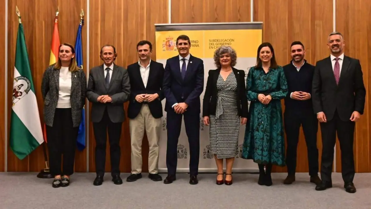 Blanca Flores, con Pedro Fern&aacute;ndez, Cavada, Ruiz Arana y Rom&aacute;n. - Eulogio Garc&iacute;a