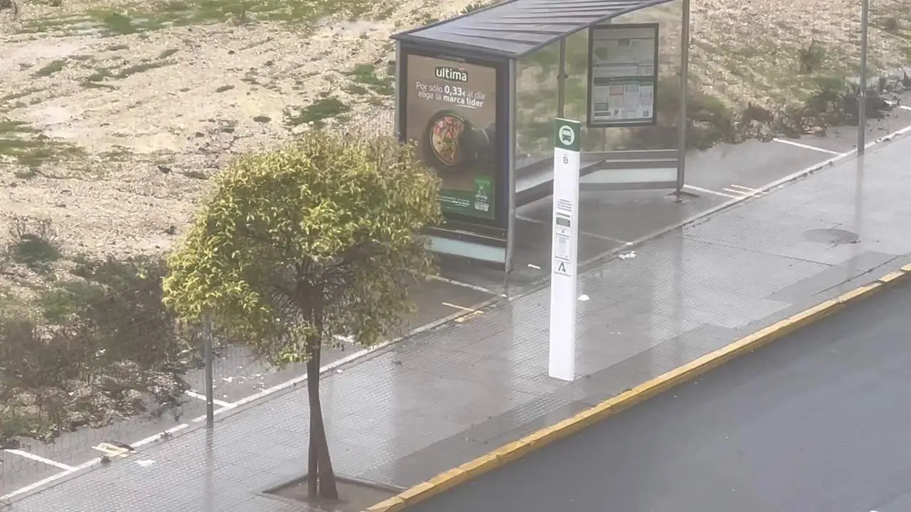 Karlotta pasa por San Fernando con rachas de viento de hasta 74 km/h y pocas incidencias