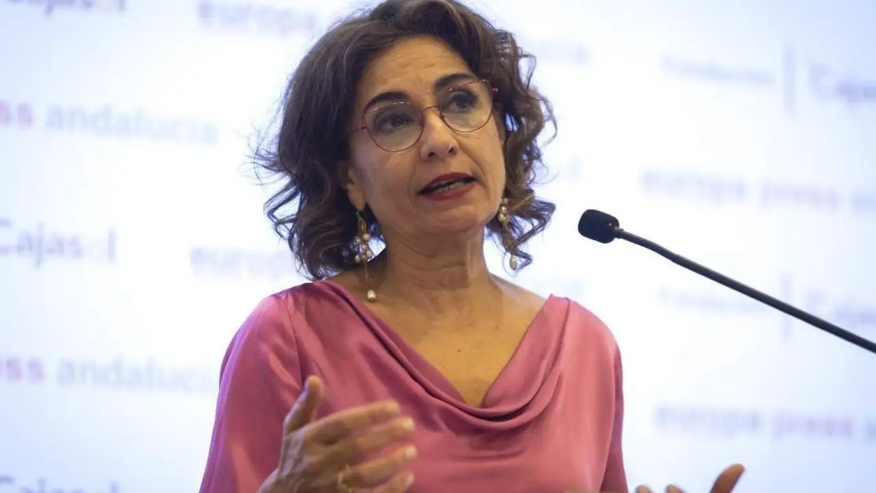 Mar&iacute;a Jes&uacute;s Montero en M&aacute;laga. - EFE/&Aacute;lvaro Cabrera