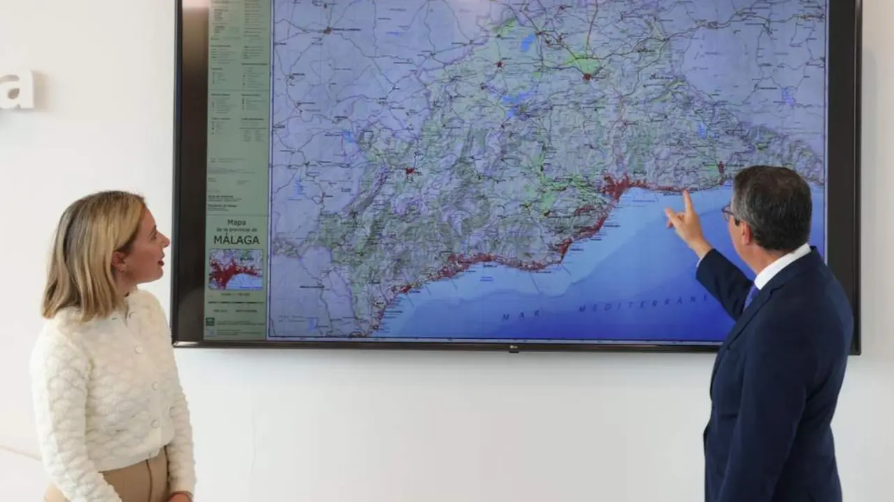 Salado se&ntilde;ala el nuevo mapa. - Diputaci&oacute;n