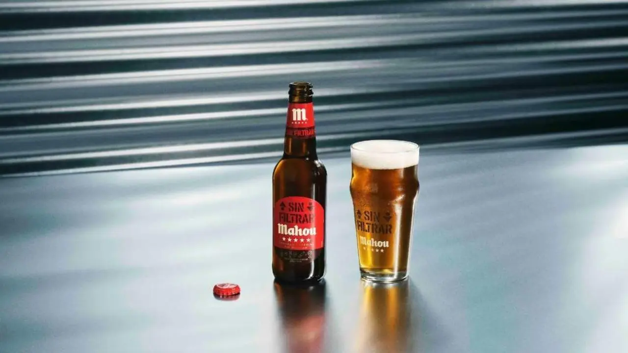 La mejor cerveza sin filtrar es de Mahou. - 